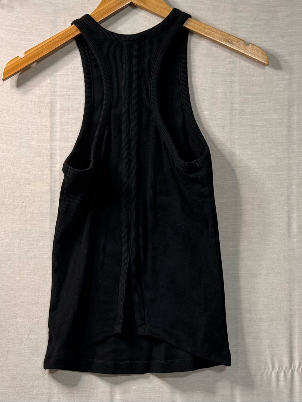 Modern Citizen Black Ribbed Racerback Tank Top Small - Picture 2 of 8